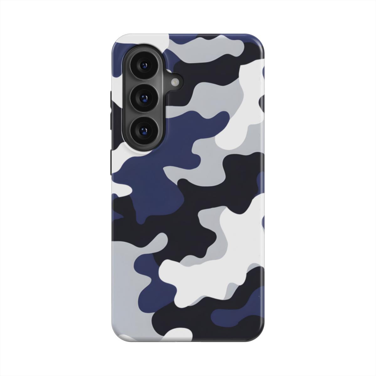 MagSafe Ringe Detailansicht Camouflage Blue Black Handyhülle
