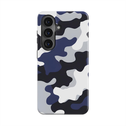 MagSafe Ringe Detailansicht Camouflage Blue Black Handyhülle