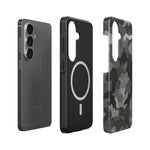 Magnetische Handyhülle – „Camouflage Grey“