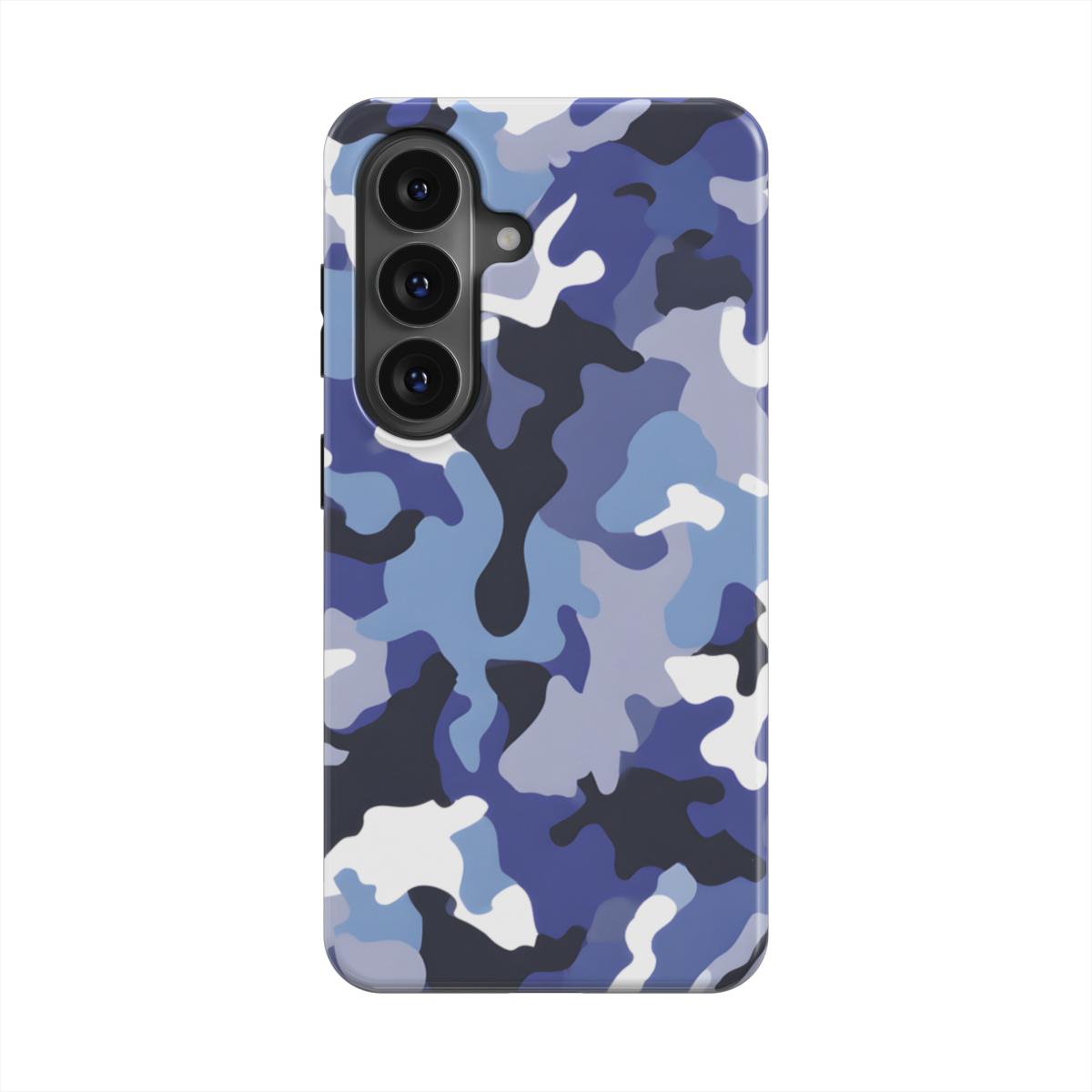 MagSafe Ringe Detailansicht Camouflage Navy Blue Handyhülle