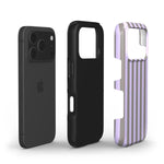 Stossfeste Handyhülle – „Flieder-Nebel“ modernes Design