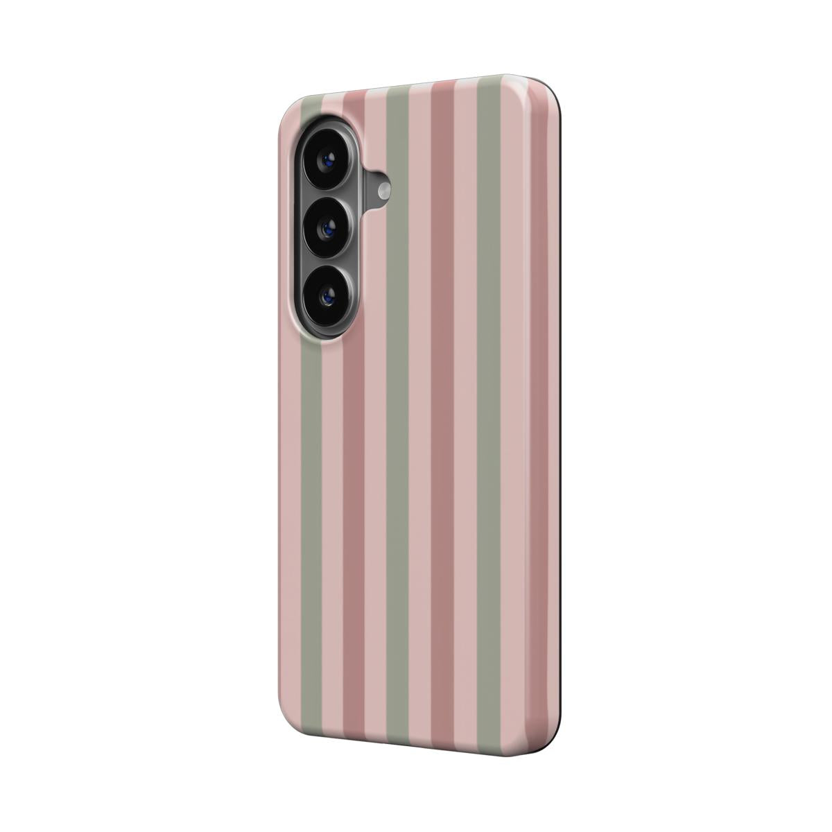 Magnetische Handyhülle im Pastell-Rosa Design - Seitenansicht