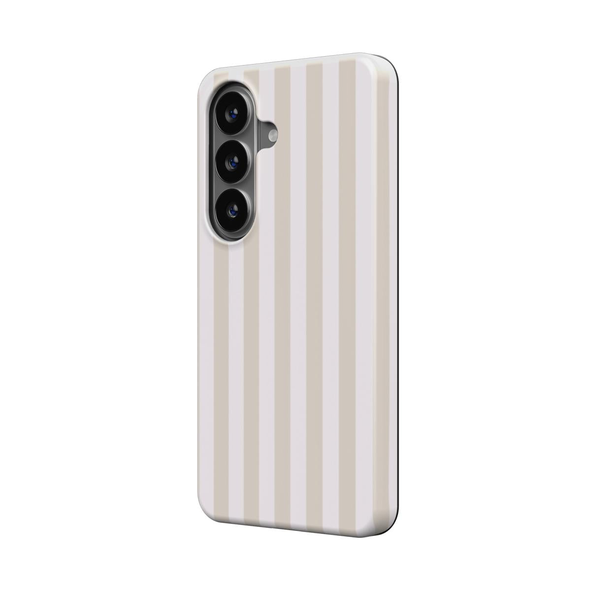 Magnetische Handyhülle im Cappuccino-Beige Design - Seitenansicht