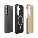 Magnetische Handyhülle – „Safari-Olive“ naturverbundenes Design
