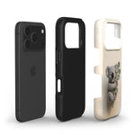 Stoßfeste Handyhülle – „Kuschel-Koala“ Herzliches Design