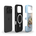 MagSafe Handyhülle – „Sloooow Life Faultier“ Entspanntes Design