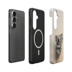 Magnetische Handyhülle – „Kuschel-Koala“ Herzliches Design