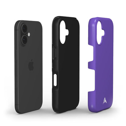 Stossfeste Handyhülle „Royalviolett“ – Innenansicht mit TPU- und PC-Schale