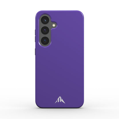 Magnetische Handyhülle „Royalviolett“ – Einfarbig, Rückansicht