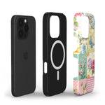 MagSafe Handyhülle – „Blumen Patchwork“