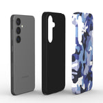 Stossfeste Handyhülle – „Camouflage Navy Blue“