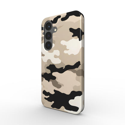 Camouflage Sandstorm Stoßfeste Handyhülle Tough Case – Seitenansicht