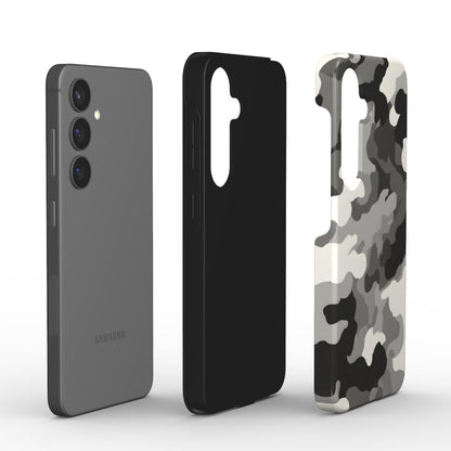 Camouflage Urban Grey Tough Case – Stoßfeste Handyhülle mit Dual-Layer-Schutz