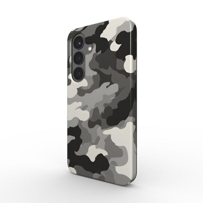 Camouflage Urban Grey Stoßfeste Handyhülle Tough Case – Seitenansicht