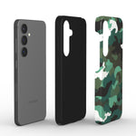 Stossfeste Handyhülle – „Camouflage Woodland Green“
