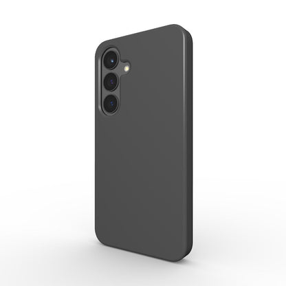 Dunkelgrau stoßfeste Handyhülle Seitenansicht – robuster Smartphone-Schutz