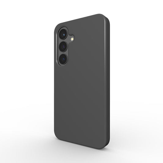 Dunkelgrau stoßfeste Handyhülle Seitenansicht – robuster Smartphone-Schutz