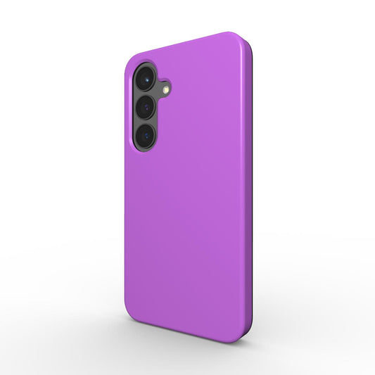 Magenta stoßfeste Handyhülle Seitenansicht – robuste Schutzhülle für Smartphones