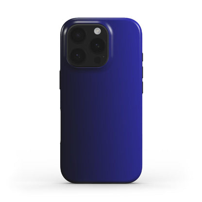 MagSafe Handyhuelle Schwarz Blau Verlauf Rueckseite