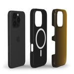 MagSafe Handyhülle – Schwarz-Gelb Verlauf