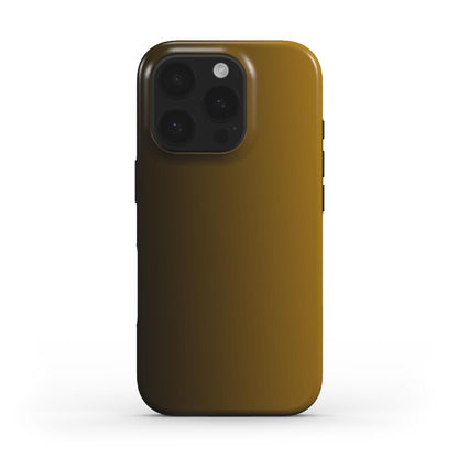 MagSafe Handyhuelle Schwarz Gelb Verlauf Rückseite für iPhone