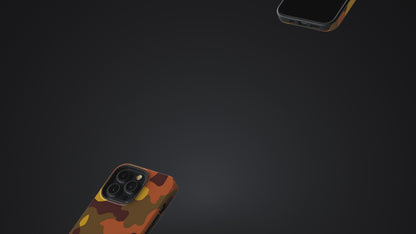 Camouflage Fire Orange MagSafe Tough Handyhülle