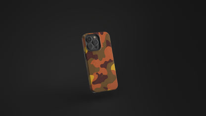 Camouflage Fire Orange MagSafe Tough Handyhülle