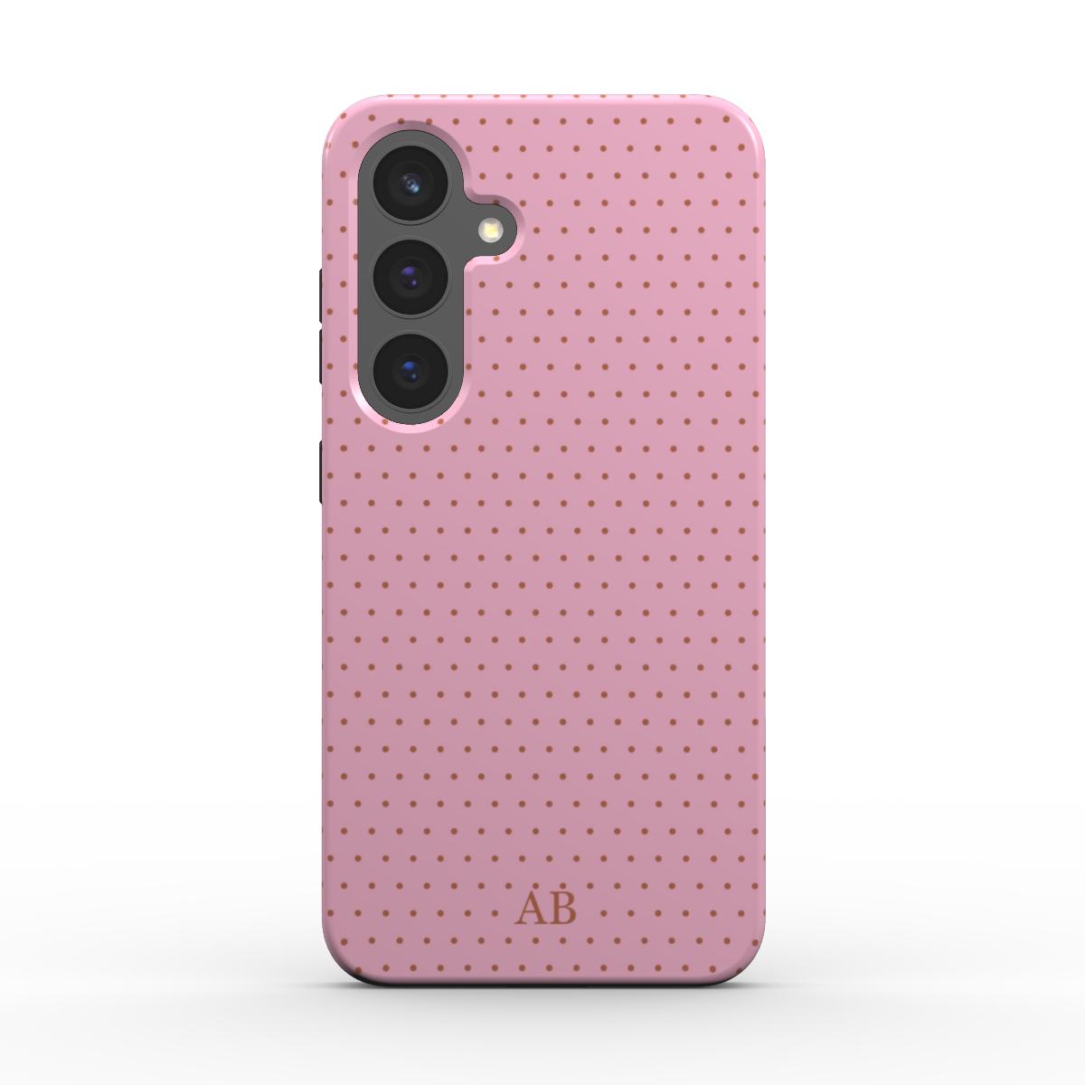 Pünktchen | 01 | Rosé | Samsung S25 | Initialen