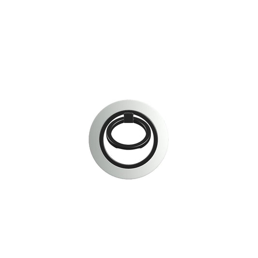 Magnetischer Ringhalter Grau Weiss – Vorderansicht